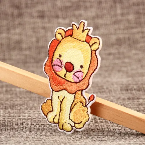 Lion Embroidered Patches Lion Embroidered Patches