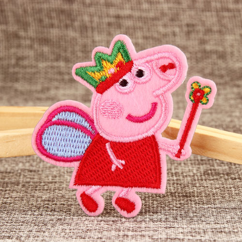 Pig Pecs Embroidered Patches