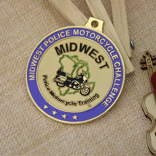 Police Motorcycle Training Custom Medals Police Motorcycle Training Custom Medals