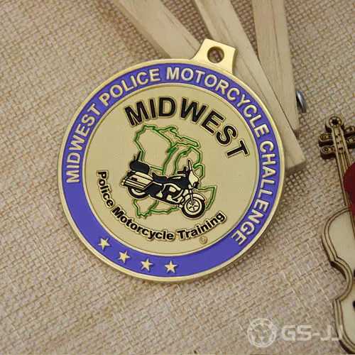 Police Motorcycle Training Custom Medals Police Motorcycle Training Custom Medals