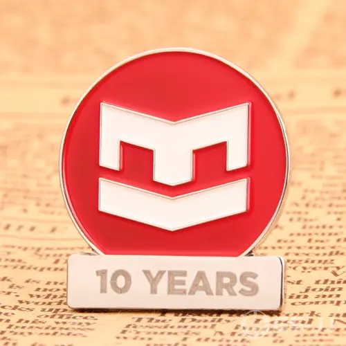 10th anniversary custom lapel pins 10th anniversary custom lapel pins