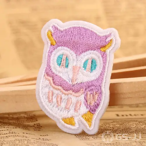Owl Custom Embroidered Patches Owl Custom Embroidered Patches