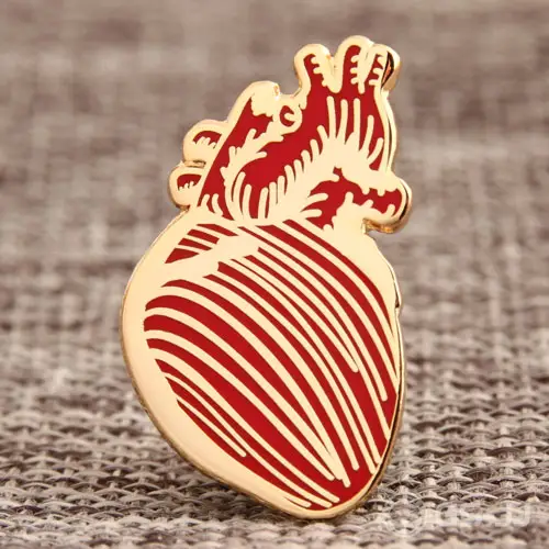 Heartbeat Custom Lapel Pins Heartbeat Custom Lapel Pins