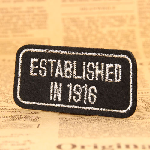 Established Custom Made Patches Established Custom Made Patches