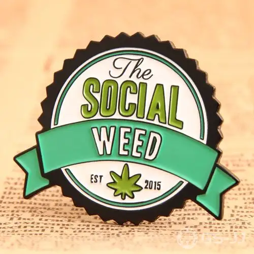 The Social Weed Custom Pins The Social Weed Custom Pins