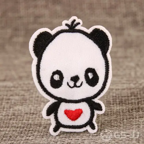 Cute Panda Custom Made Patches Cute Panda Custom Made Patches