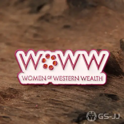 Women Wealth Lapel Pins Women Wealth Lapel Pins