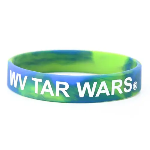 WV Tar Wars Silicone Wristbands WV Tar Wars Silicone Wristbands