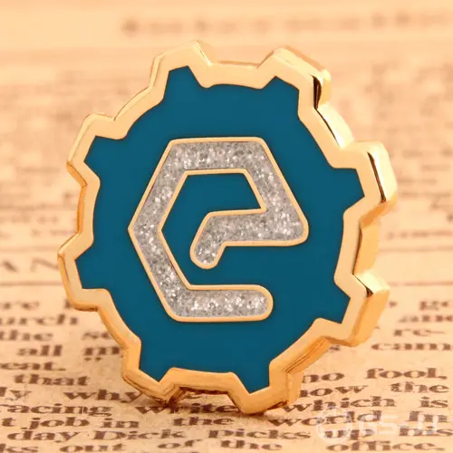 Glisten E Custom Enamel Pins Glisten E Custom Enamel Pins
