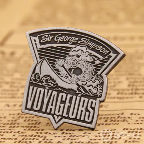 Voyageurs custom pins Voyageurs custom pins