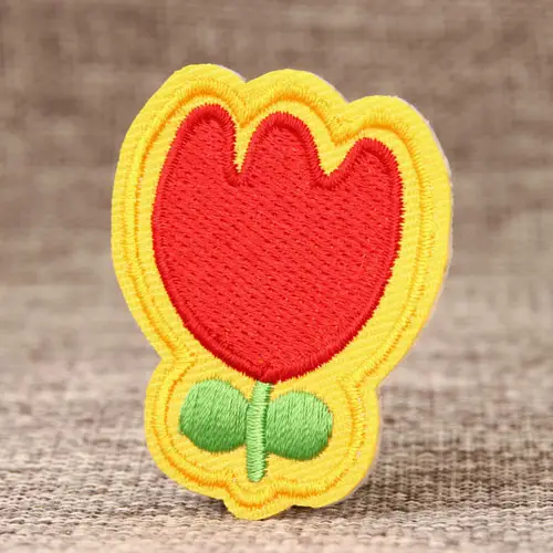 Cartoon Flowers Custom Made Patches
