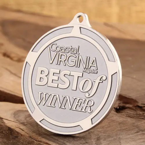 Coastal Virginia Magazine Award Medals Coastal Virginia Magazine Award Medals