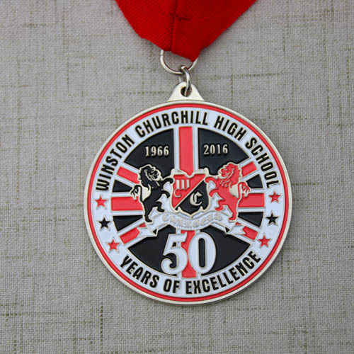 High School Custom Medals