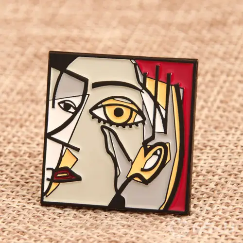 Abstract Painting Custom Pins Abstract Painting Custom Pins