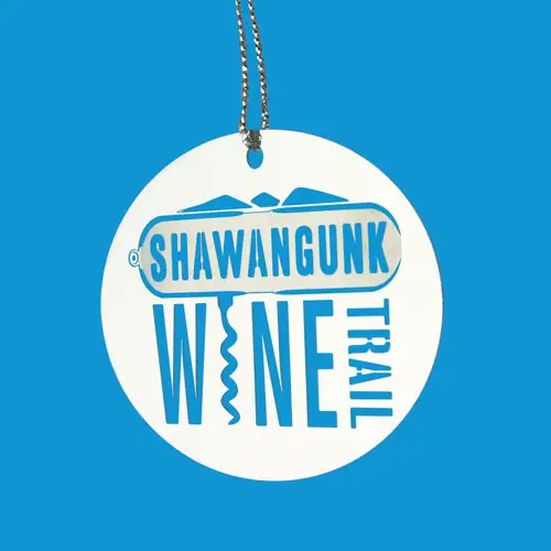 Shawangunk Wine Trail Etched Ornaments Shawangunk Wine Trail Etched Ornaments