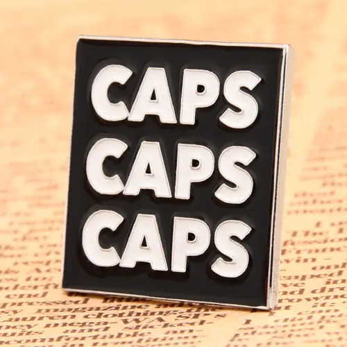 Caps Custom Enamel Pins Caps Custom Enamel Pins