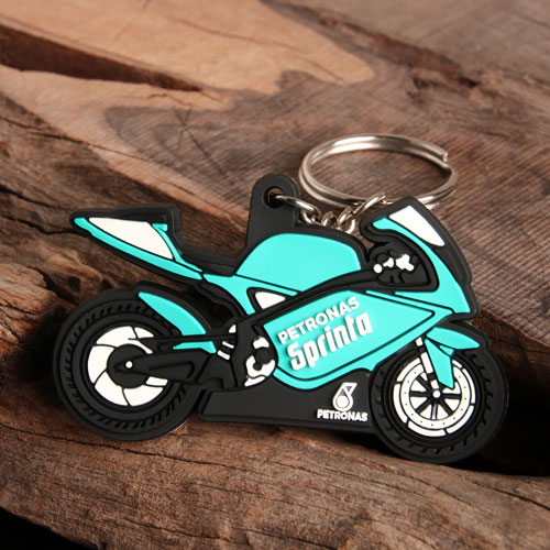 Motorbike PVC Keychain