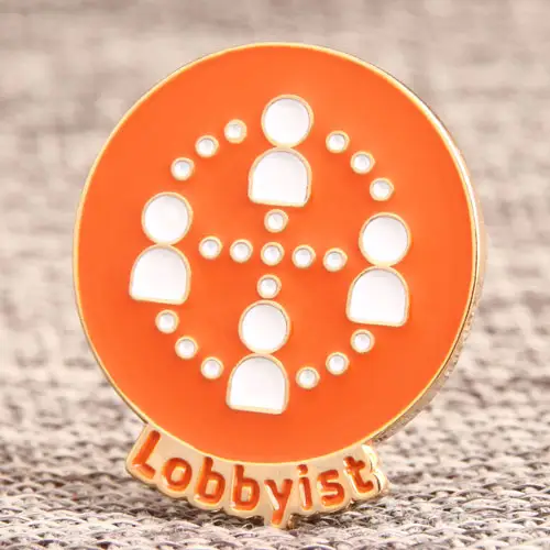 Lobbyist Custom Enamel Pins Lobbyist Custom Enamel Pins