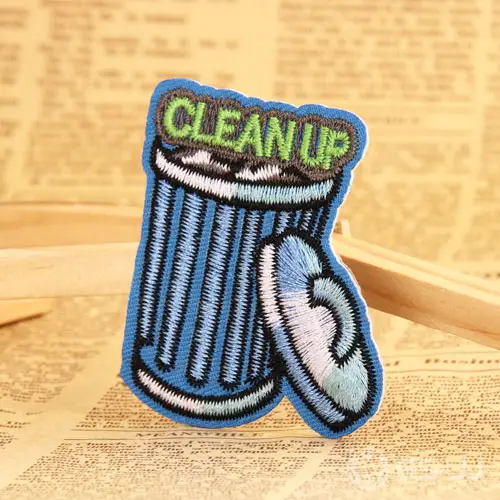 CLEANUP Embroidered Patches CLEANUP Embroidered Patches
