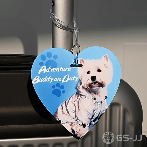 Adventure Buddy on Duty Custom Luggage Tag Adventure Buddy on Duty Custom Luggage Tag