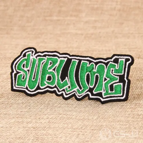 SUBLJJNE Embroidered Patches SUBLJJNE Embroidered Patches