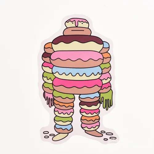 Almost Dough Skateboard Custom Stickers Almost Dough Skateboard Custom Stickers