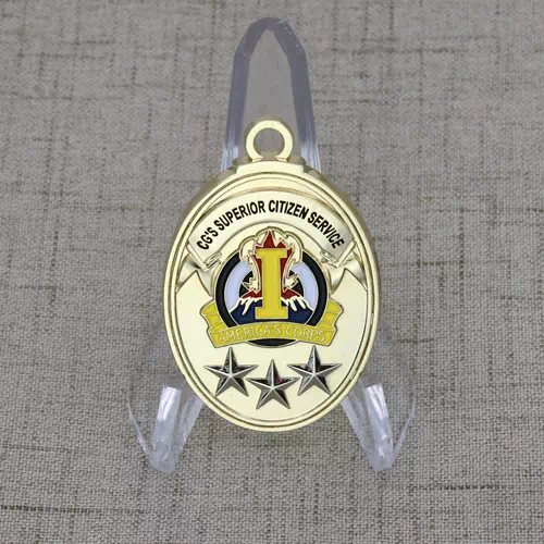 America's Corps Custom Medals