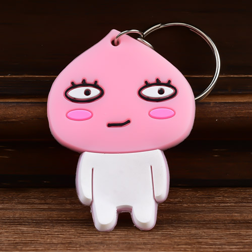 Apeach Custom PVC Keychain 