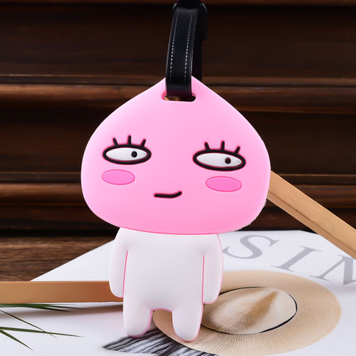 Apeach Custom PVC Luggage Tag 