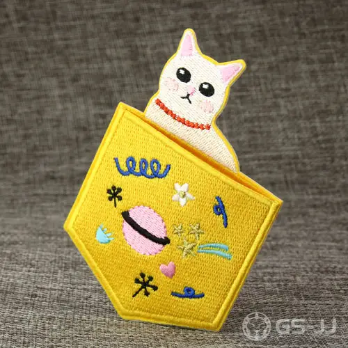 Cat Embroidered Patches Cat Embroidered Patches