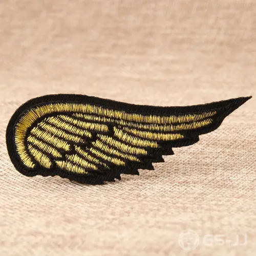 Single Wing Embroidered Patches Single Wing Embroidered Patches