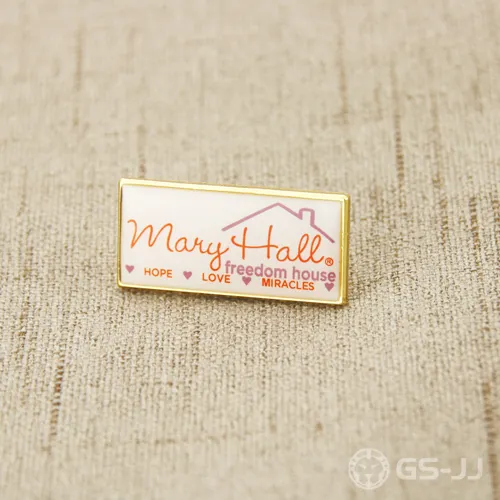Mary Hall Freedom House Enamel Pins Custom Mary Hall Freedom House Enamel Pins Custom