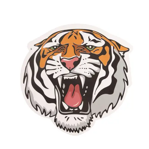 Tiger Custom Stickers Tiger Custom Stickers