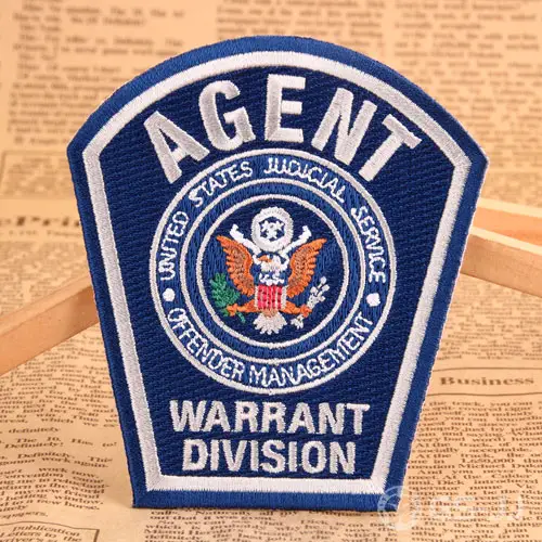 Agent Custom Embroidered Patches Agent Custom Embroidered Patches
