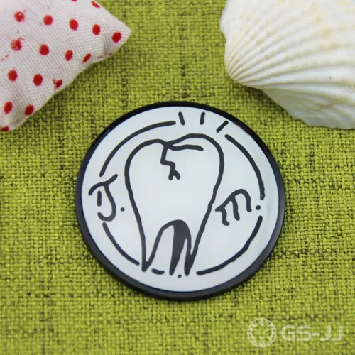 Tooth Custom Lapel Pins Tooth Custom Lapel Pins