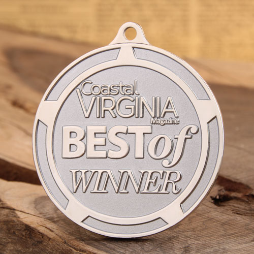 Coastal Virginia Magazine Award Medals