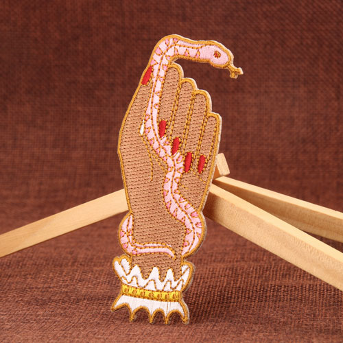 Snake Embroidered Patches Snake Embroidered Patches
