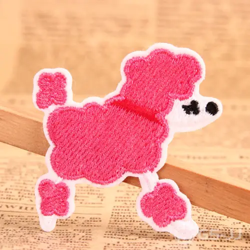 Pink Lamb Embroidered Patches Pink Lamb Embroidered Patches