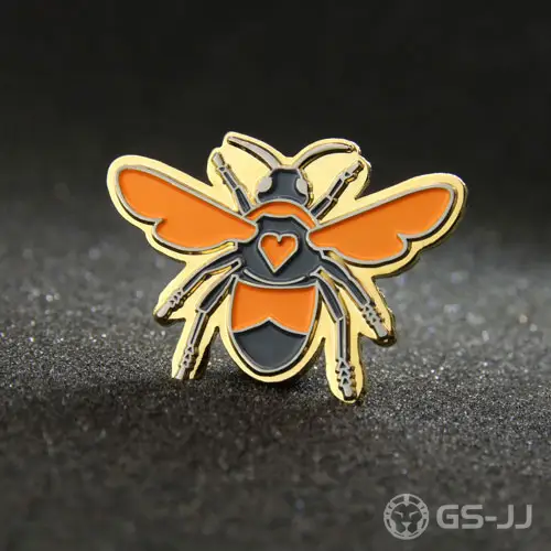 Honey Bee Custom Enamel Pins Honey Bee Custom Enamel Pins