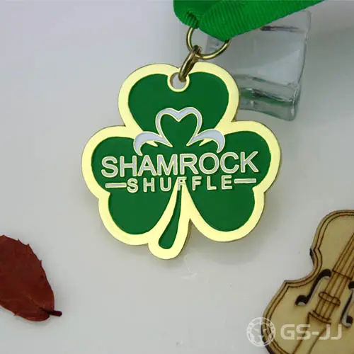 Shamrock Shuffle Races Custom Medals Shamrock Shuffle Races Custom Medals