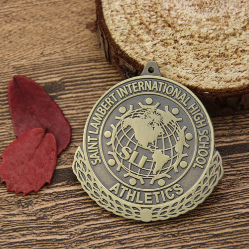 High School Athletics Custom Medals