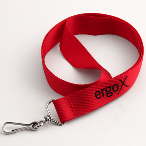 ErgoX Red Lanyards