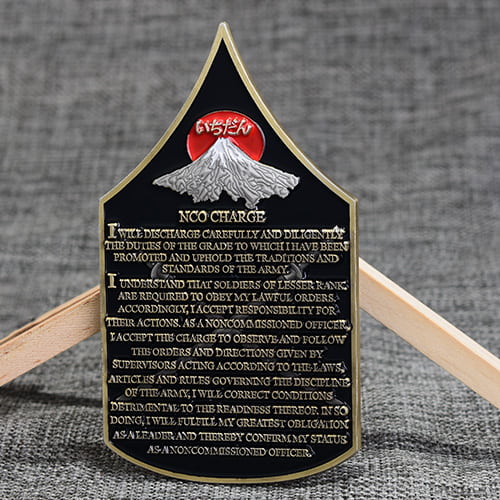 Backbone Army Challenge Coins