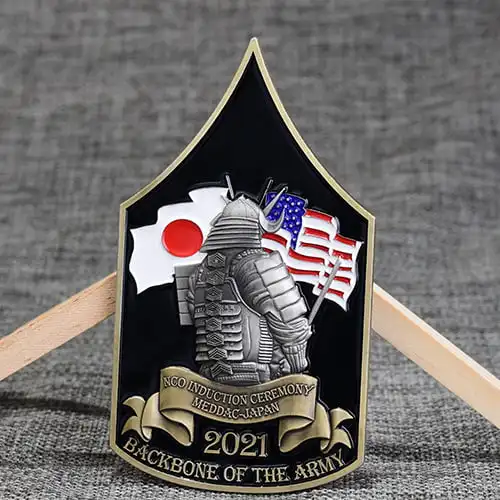 Backbone Army Challenge Coins