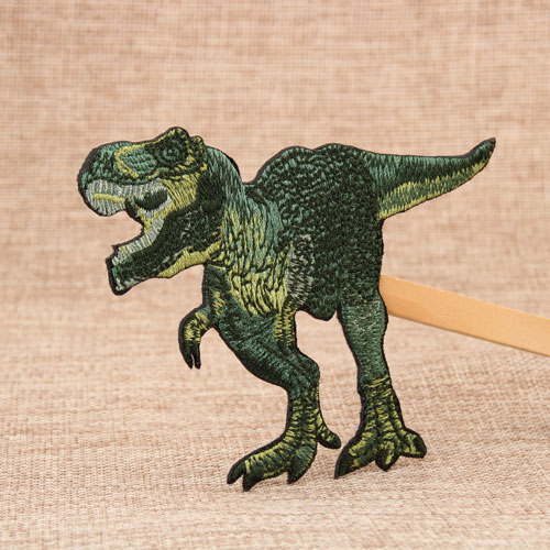 Dinosaurier-Aufnäher nach Maß