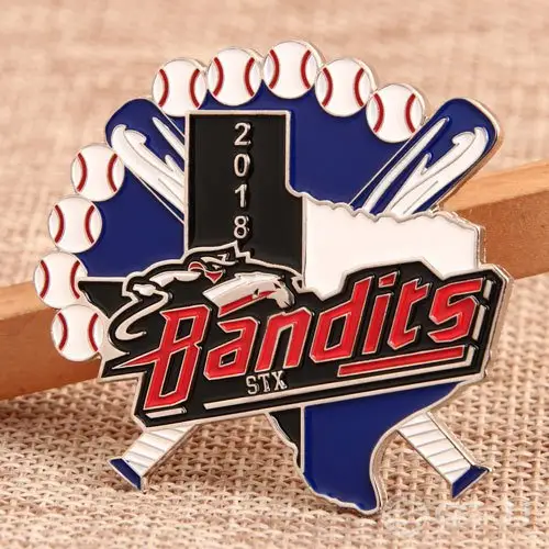 Bandits Custom Trading Pins Bandits Custom Trading Pins