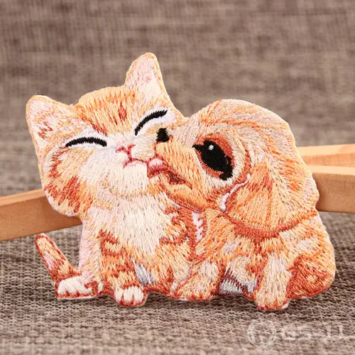 Dog and Cat Custom Embroidered Patches No Minimum Dog and Cat Custom Embroidered Patches No Minimum