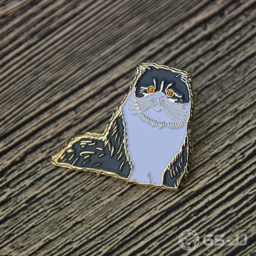 Persian Cat Lapel Pins Persian Cat Lapel Pins