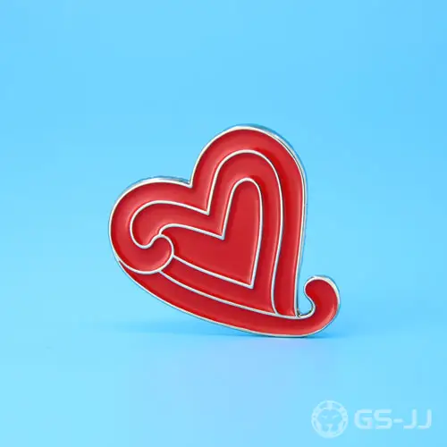 Heart pin Heart pin