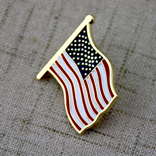 American Flag Enamel Pins